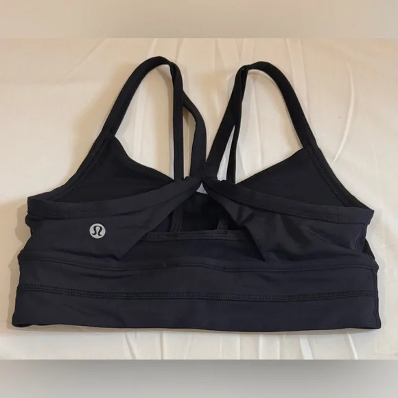 Lululemon Athletica Black Sports Bra with Racerback Design - Picture 7 of 11
